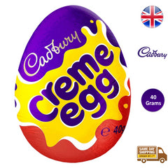 Cadbury Creme Eggs Dairy Milk Chocolate Tasty Treat 40G