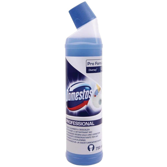 Domestos Professional Toilet Cleaner Descaler Limescale Remover 750ml