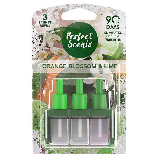 Perfect Scents Plug in Refills Orange Blossom & Lime Home Air Fresheners 20ml
