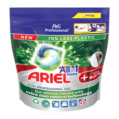 Ariel All In 1 Pods Stain Buster Laundry Detergent Liquid Capsule Tablet 45 Wash