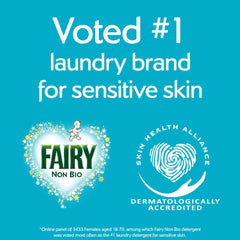 Fairy Laundry Detergent Liquid Washing Pods Capsules Non Bio 33 Washes