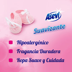 Asevi Fabric Conditioner Concentrated Soft Pink 84 Washes 1932ml