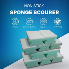 Super Bright Non Scratch Handgrip Scourers 10Pk Utensil Cleaner Stain Remover