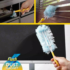 Flash Magnet Duster Starter 9 Refills Kit Trap Lock Dust Hair Allerfens