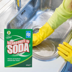 Dri Pak Bicarbonate Soda Cleaner Sink Bath Taps Surface Dirt Cleaning 500G