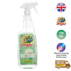 3 Witches Multipurpose Surface Cleaner Spray Glass Mirror Countertops 750ml
