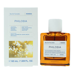 Korres Philosia Eau de Toilette 50ml Unisex Fragrance Spray