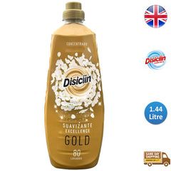 Disiclin Fabric Softener Concentrated For Laundry Clothes Gold 80W 1.44L