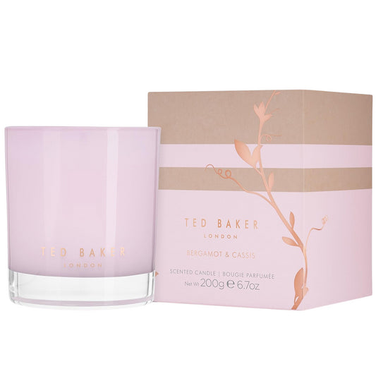 Ted Baker London Luxury Scented Candle Bergamot & Cassis Christmas Gift 200G