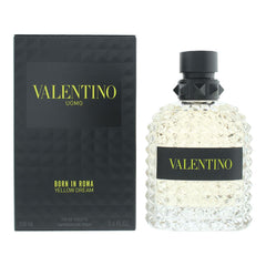 Valentino Uomo Born In Roma Yellow Dream EDT 100ml Mens Fragrance Spray