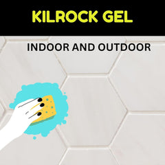 Kilrock Mould Remover Brush On Gel For Tiles Silicone Sealant, Plaster PVC 250ml