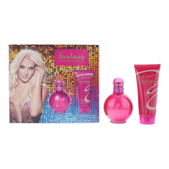 Britney Spears Fantasy 2 Piece Gift Set: EDT 100ml, Body Souffle 100ml