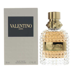 Valentino Uomo Eau de Toilette 50ml Mens Fragrance Spray