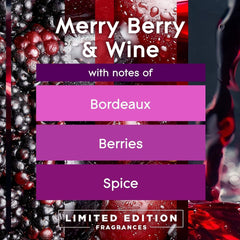 Glade Electric Plugins Scented Oil Refill Air Freshener Merry Berry Wine 20ml