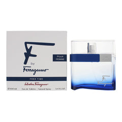 Salvatore Ferragamo F By Ferragamo Free Time Eau de Toilette 100ml Men Spray