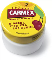 Carmex Moisturise Lip Blam Pot Dry Lips Hydrate Protection Spf15 Cherry 7.5G