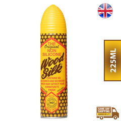 Aristowax Non Silicone Wood Silk Furniture Polish Yellow Lid 225ml