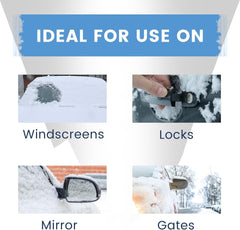 Carplan De Icer Spray Car Window Windscreen Frost Snow Ice Remover 600ml