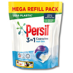 Persil 3 In 1 Non-Bio Laundry Washing Capsules Removes Stains 50 Washes 1.350 Kg