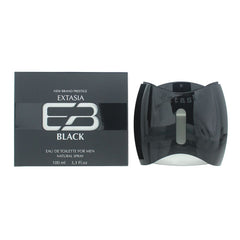 New Brand Extasia Black For Men Eau de Toilette 100ml Mens Fragrance Spray