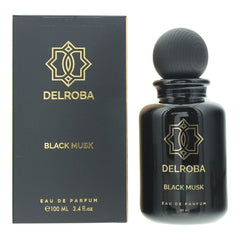 Delroba Black Musk For Men Eau de Parfum 100ml Mens Fragrance Spray