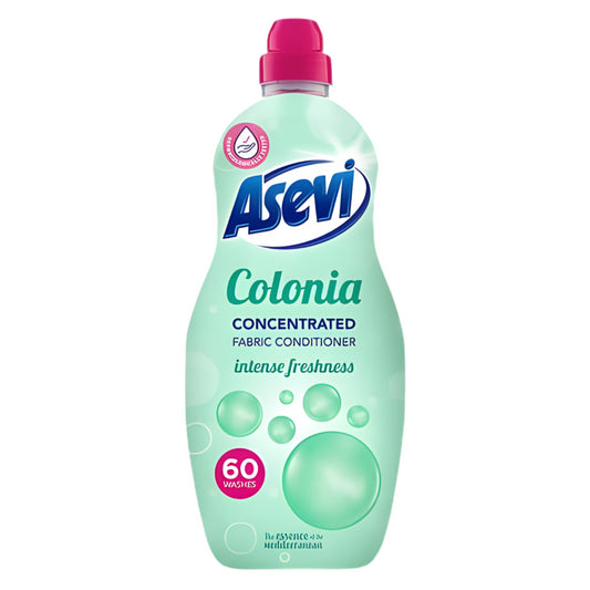 Asevi Fabric Conditioner Concentrated Colonia Laundry Liquid 60 Washes 1.38L