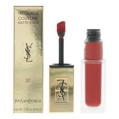 Yves Saint Laurent Tatouage Couture Matte 32Feel Me Thrilling Lip Stain 6ml