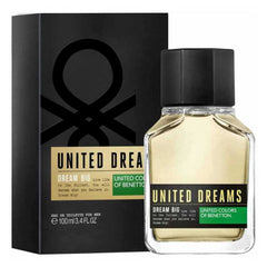 Benetton United Dreams Dream Big Eau de Toilette 100ml Mens Fragrance Spray