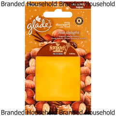 Glade Discreet Refills Air Freshener Home Office Room Fragrance Nut Delight 8G