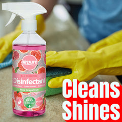 Airpure All Purpose Disinfectant Cleaner Spray Pink Grapefruit Fragrance 500ml