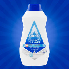 Astonish Cream Cleaner With Bleach Hygienically Surfaces Bathroom Cleaning 500ml