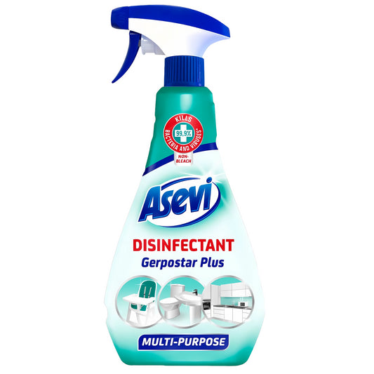 Asevi Multi Purpose Disinfectant Spray All Surface Cleaner Dirt Remover 750ml
