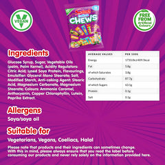 Swizzels Curious Chews Mix Sweet Vegan Candy 171G
