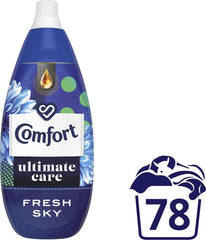 Comfort Fabric Conditioner Ultimate Care Fresh Sky 78 Washes 1178ml