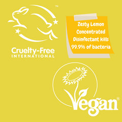 Astonish Concentrated Disinfectant Zesty Multi Use Lemon Liquid Fragrance 300ml