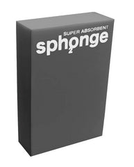 Sph2Onge Cleaning Sponge Non Drip Super Absorbent Surface Dirt Cleaner Grey