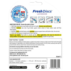 Duck Fresh Discs Lavender Fabulous Cleaning Action Every Flush Toilet Fresh Gel