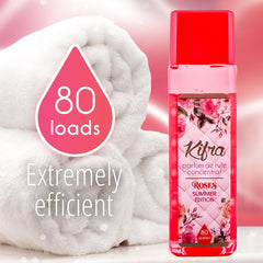 Kifra Roses Concentrated Laundry Rinse Fragrance Gentle Cloth 80W 200ml