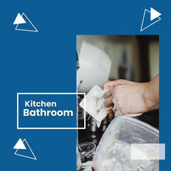 Super Bright Non Scratch Handgrip Scourers 10Pk Utensil Cleaner Stain Remover