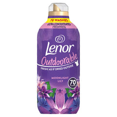 Lenor Outdoorable Fabric Conditioner Liquid Concentrated Moonlight Lily 70Washes