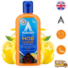 Astonish Hob Cream Cleaner Halogen Ceramic Glass Induction Stain Remover 235ml