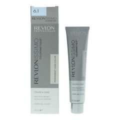 Revlon Revlonissimo Colorsmetique 6.1 Dark Ash Blonde Hair Colour 60ml For Women