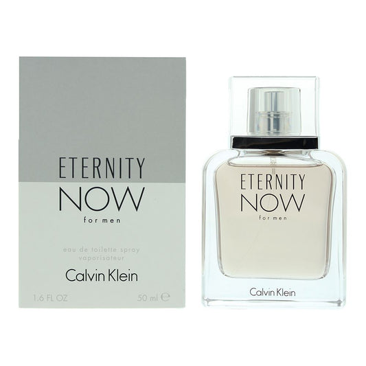 Calvin Klein Eternity Now For Men Eau de Toilette 50ml Mens Fragrance Spray