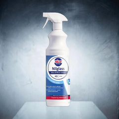 Nilco Nilglass Window Glass Cleaner Spray Smear Streak Free Clean Mirror 1L