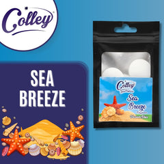 Colley Home Fragrances Sea Breeze Fragrance Vacuum Discs (4 Pack / 34g)