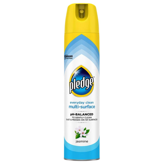 Pledge Multi Surface Cleaner Spray Jasmine For Granite Wood Marble 250ml