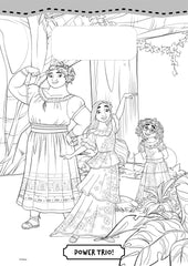 Disney Encanto Tear Off Colouring Book Favourite Characters For Kids Boys Girls