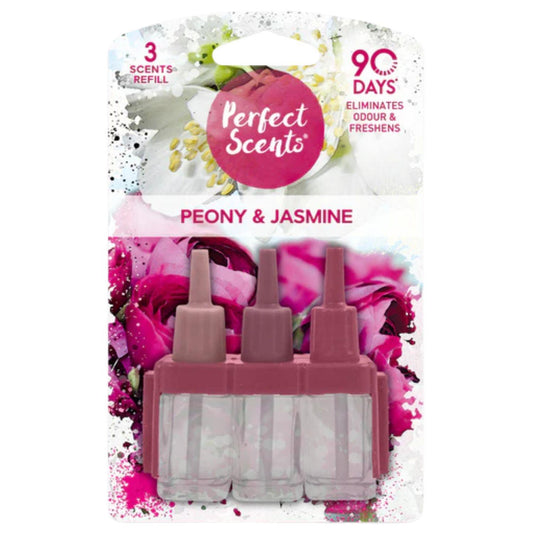 Perfect Scents 3Volution Plug in Refills Peony Jasmine Home Air Fresheners 20ml