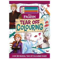 Disney Frozen Tear Off Colouring Book Favourite Characters For Kids Boys Girls
