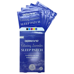 DermaV10 Relaxing Lavender Sleep Patches Adhesive Patch For Bedtime